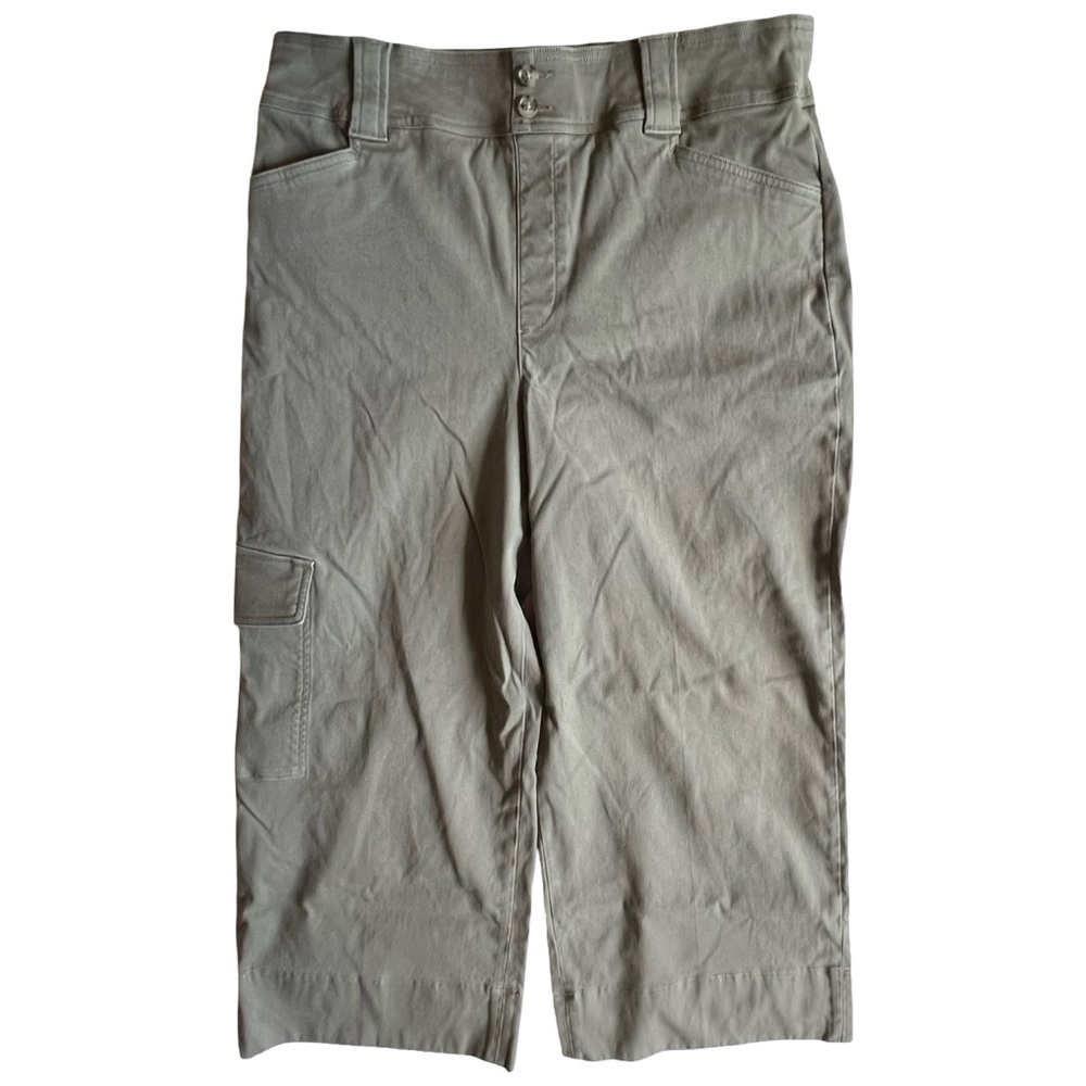Spanx Twill Cropped Pants - Picture 2 of 4